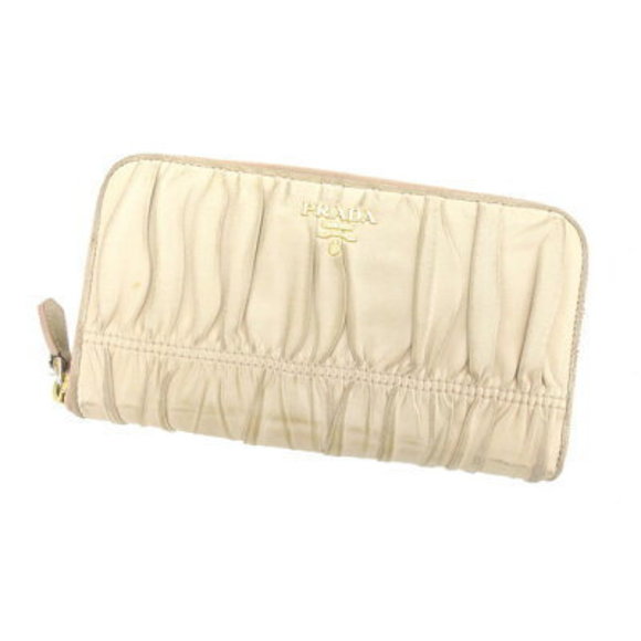 Prada long Wallet pink beige - Picture 1 of 6